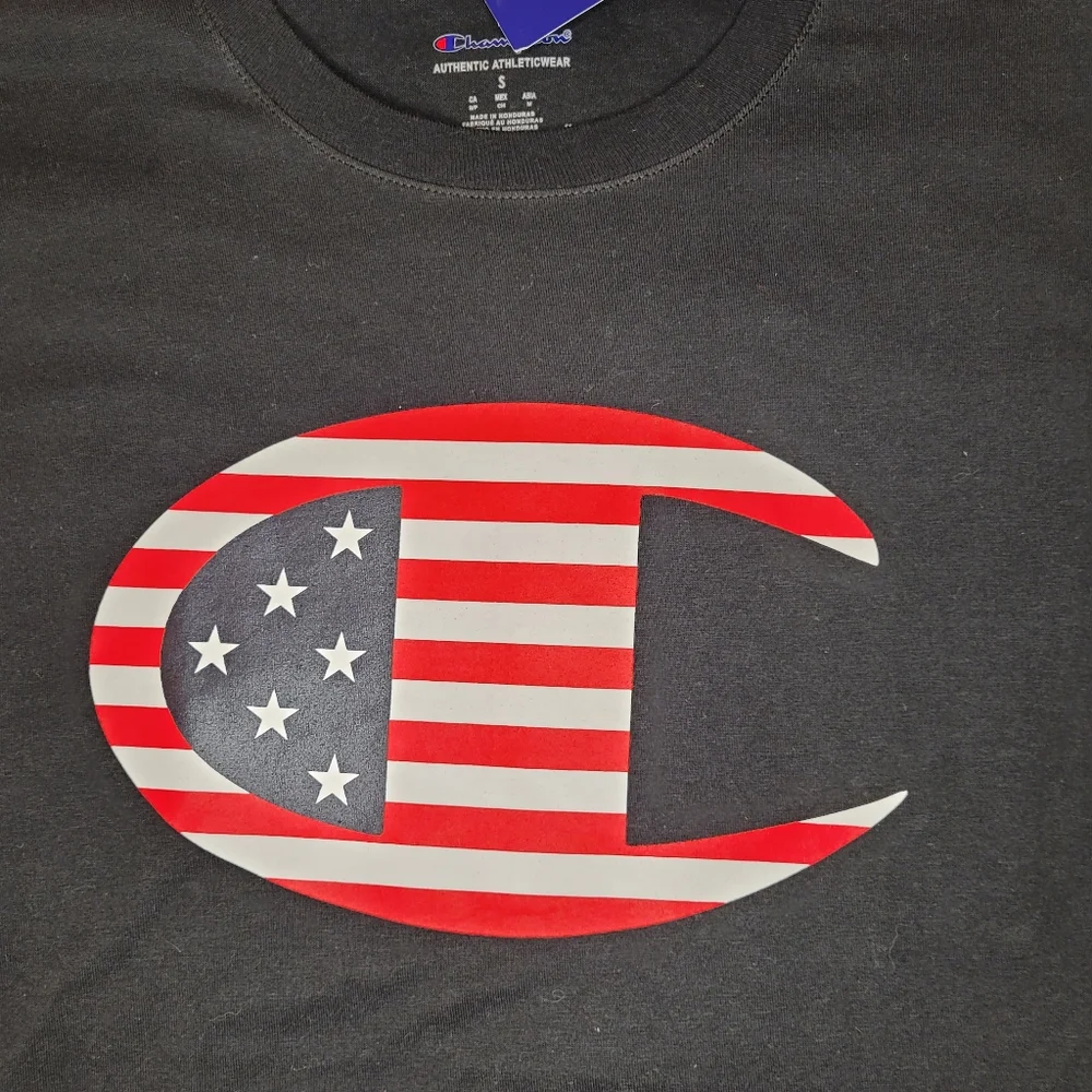 Champion C Logo Men's Graphic T-Shirt - NEW! - Picture 2 of 5